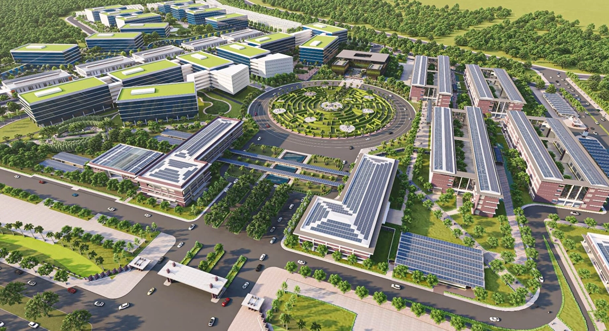 Khu Công nghệ Thông tin Tập Trung được phát triển sát cạnh Khuôn viên Đại học Quốc tế Miền Đông