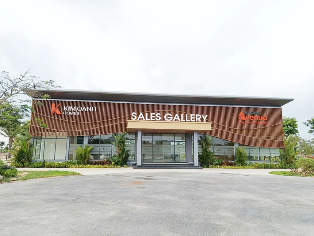 Nhà bán hàng, nhà mẫu K-Home Avenue đã hoàn thành. sẵn sàng hoạt động