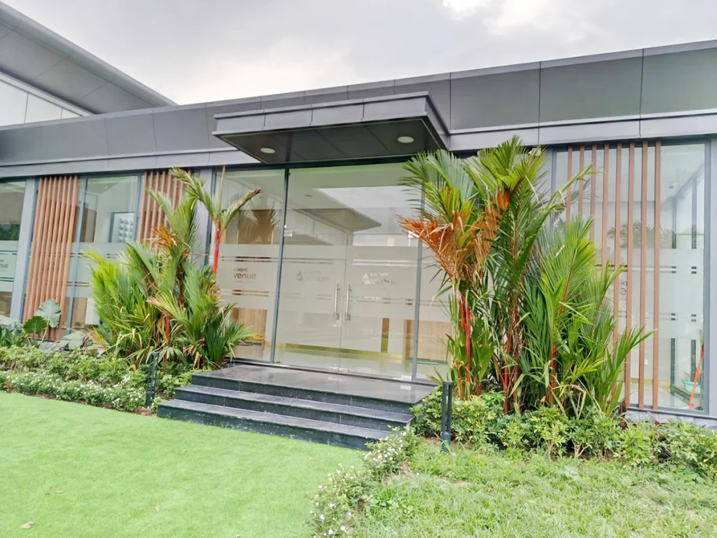 Nhà bán hàng, nhà mẫu K-Home Avenue đã hoàn thành. sẵn sàng hoạt động