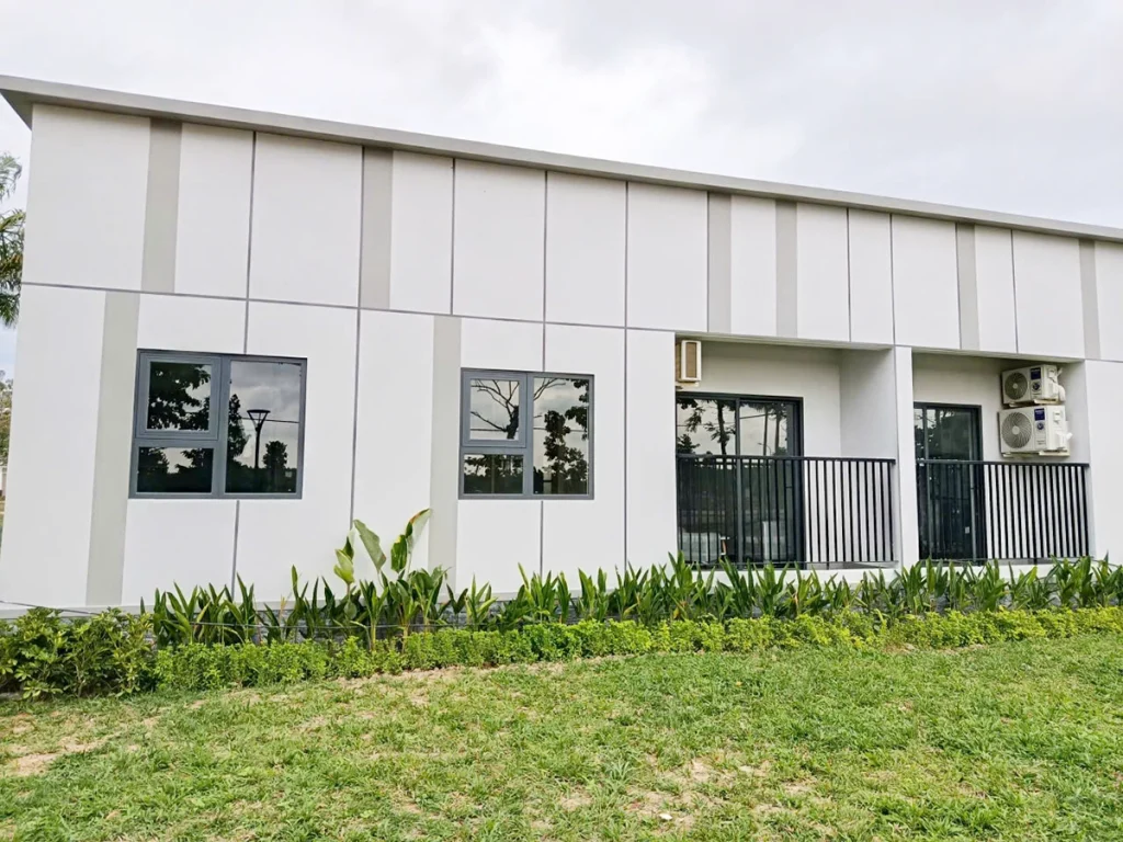 Nhà bán hàng, nhà mẫu K-Home Avenue đã hoàn thành. sẵn sàng hoạt động