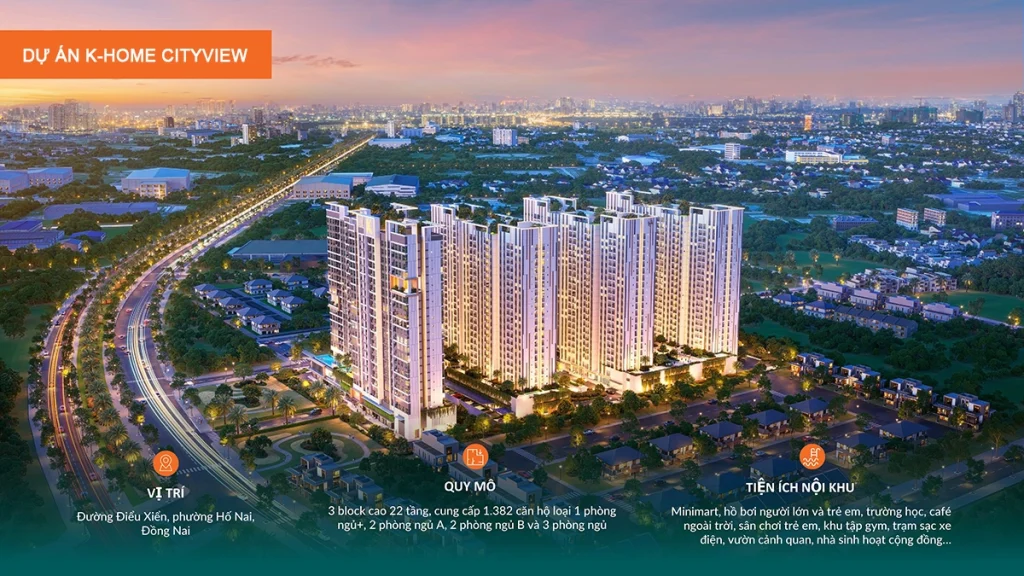 Nhà ở xã hội K-Home Cityview động thổ vào ngày 23/9/2025 tại đường Điểu Xiển