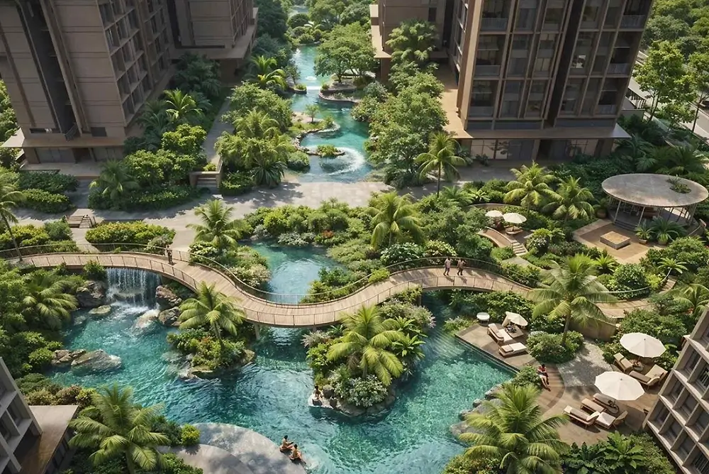 Dự án nổi bật với mô hình Luxury Compound Resort theo tiêu chuẩn Nhật Bản