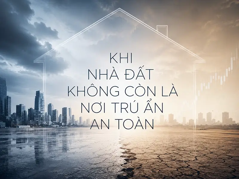 Khi nhà đất không còn là nơi trú ẩn an toàn