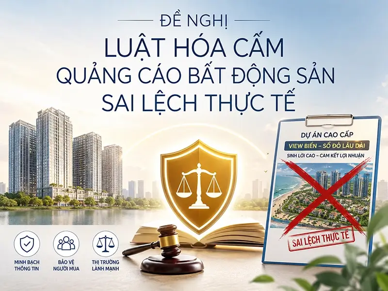 Đại biểu đề nghị: Đưa quảng cáo BĐS sai sự thật vào hành vi bị cấm