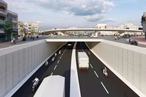 Khởi công dự án hầm chui ngã năm Phước Kiến (Bình Dương cũ)