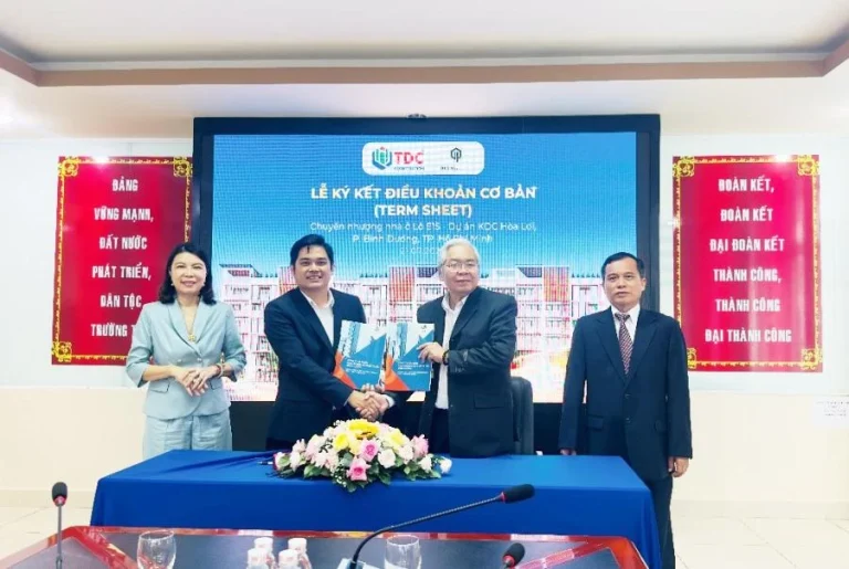 Becamex TDC ký kết chuyển nhượng Lô E15 thuộc dự án TDC Hòa Lợi với Global Corp