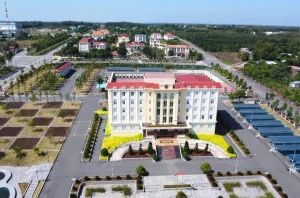 Toàn cảnh Trung tâm Hành chính xã Bắc Tân Uyên (TP HCM)