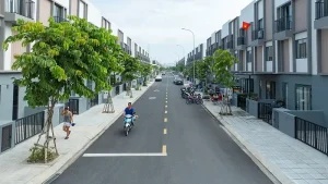 Phân khu Bằng Lăng tại NOXH Hòa Phú thực tế tháng 8/2026