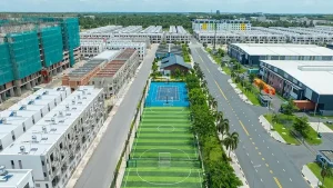 Tổ hợp thể thao Nhà ở xã hội Hòa Phú đã đi vào hoạt động