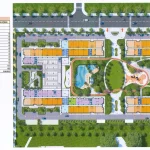 Mặt bằng tầng 1 shophouse chung cư Nhà ở xã hội Phú Hội (K-Home Avenue)