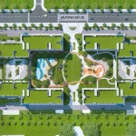 Mặt bằng tầng mái chung cư Nhà ở xã hội Phú Hội (K-Home Avenue)