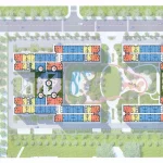 Mặt bằng tầng 3 chung cư Nhà ở xã hội Phú Hội (K-Home Avenue)