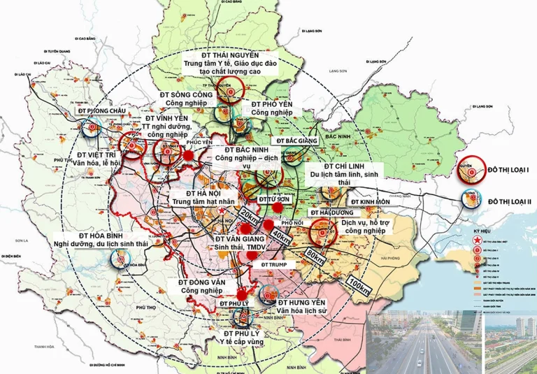 Hồ sơ quy hoạch tổng thể Thủ đô Hà Nội tầm nhìn 100 năm