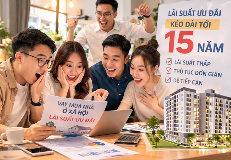 Người dưới 35 tuổi sẽ cơ hội ưu đãi vay khi mua Nhà Ở Xã Hội lên tới 15 năm