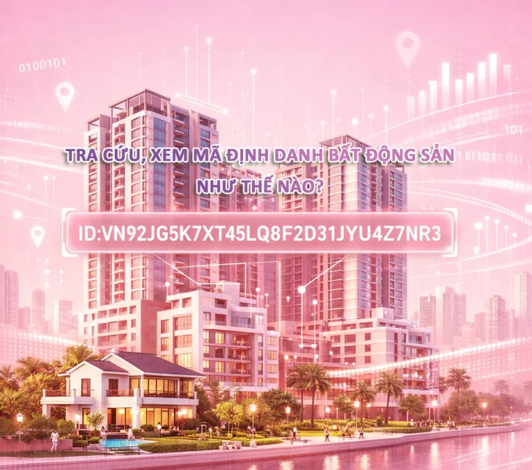 Tra cứu, xem mã định danh Bất động sản như thế nào?