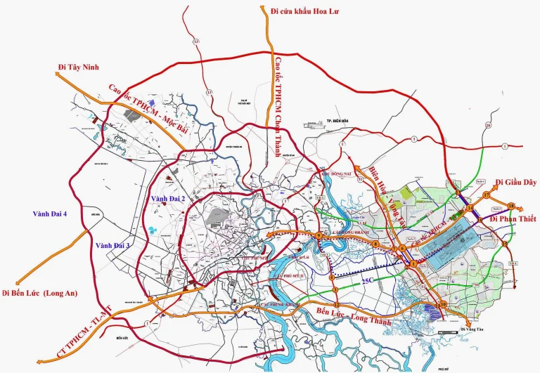 Dự án đường Vành Đai 4 Thành phố Hồ Chí Minh