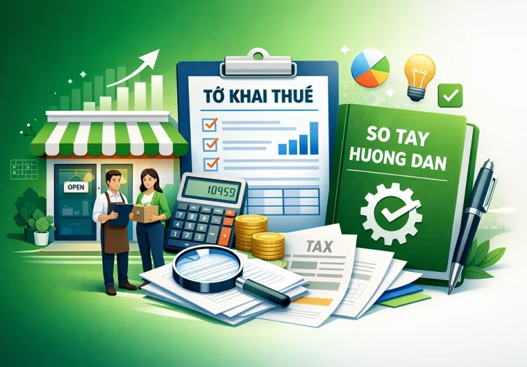 Sổ tay Hướng dẫn thực hiện nghĩa vụ thuế dành cho Hộ kinh doanh