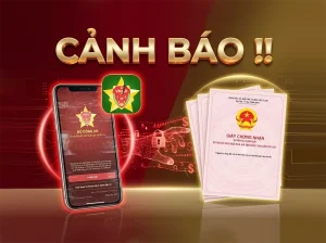 Công An cảnh báo lừa đảo qua việc tích hợp "sổ đỏ" vào VNeID giả