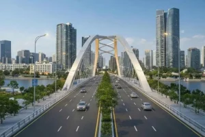 Dự án cầu Thủ Thiêm 4, phường Tân Thuận và An Khánh, TP HCM