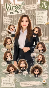 Hướng dẫn tạo poster chibi Cung Hoàng Đạo phong cách “Yumi’s Cells” bằng ChatGPT