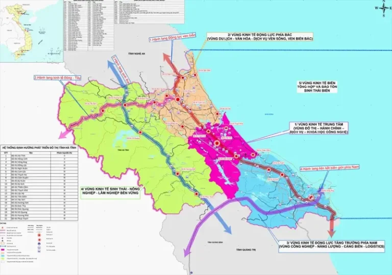 Điều chỉnh Quy hoạch tỉnh Hà Tĩnh thời kỳ 2021 - 2030, tầm nhìn đến năm 2050