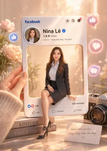 Cách tạo ảnh hồ sơ Facebook 3D phong cách influencer bằng ChatGPT