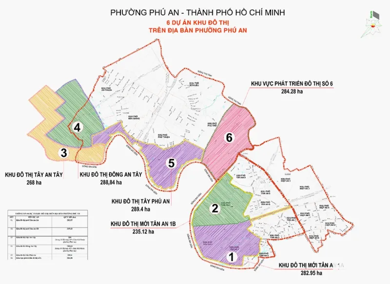 TP.HCM đẩy mạnh 6 dự án đô thị lớn 1.650ha tại khu vực Bình Dương cũ