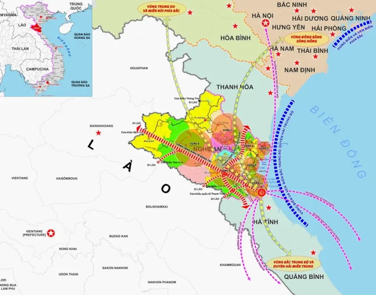 Điều chỉnh quy hoạch tỉnh Nghệ An (sau sáp nhập) đến năm 2030