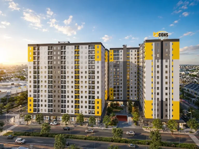 Chung cư nhà ở xã hội Bcons Tân Uyên, TP HCM