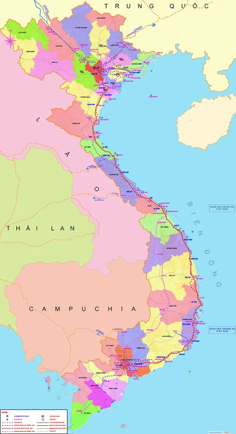 Quy hoạch mạng lưới đường sắt toàn quốc đến năm 2030, tầm nhìn đến năm 2050