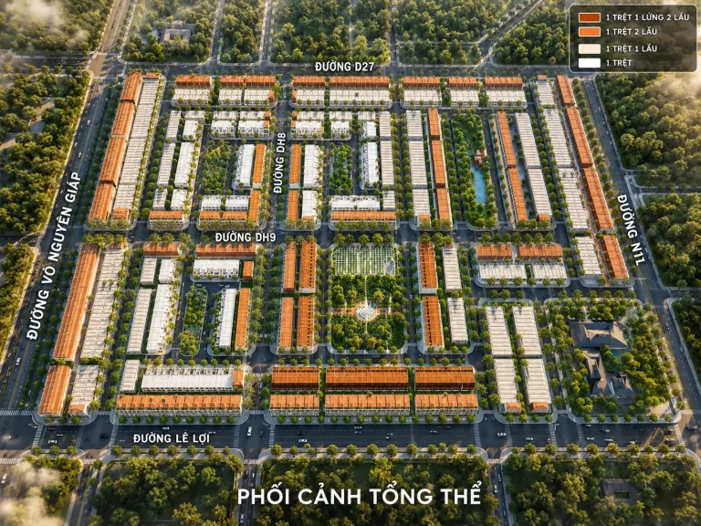 Khu đô thị Green City Thành phố mới Bình Dương (Becamex Group)