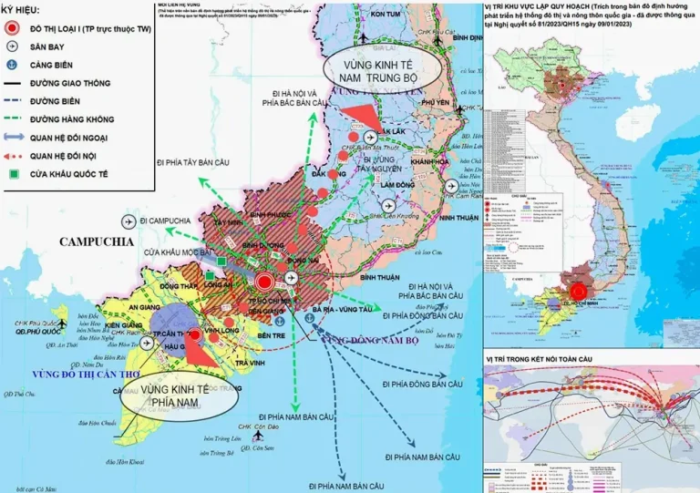 Hồ sơ quy hoạch tổng thể TP Hồ Chí Minh đến năm 2050, tầm nhìn 100 năm
