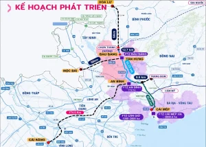 Tuyến đường sắt Chơn Thành – Bàu Bàng – An Bình – Cái Mép