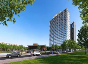 Nhà ở xã hội Mass City (thuộc Khu đô thị Cầu Trúc), phường Bách Quang, tỉnh Thái Nguyên