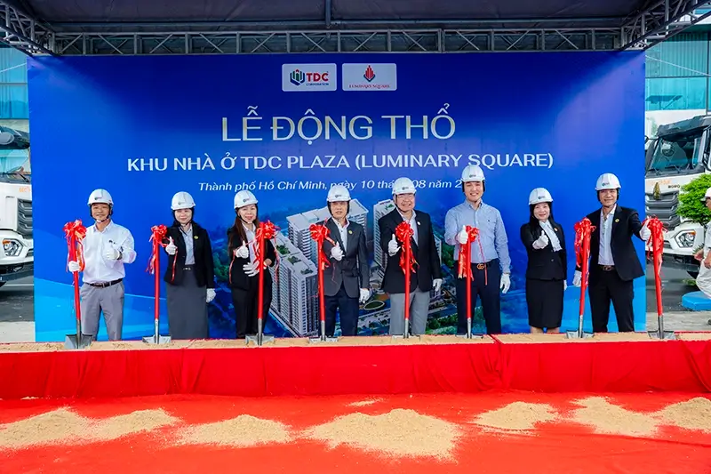 Ngày 10/08/2026, Becamex TDC chính thức tổ chức Lễ động thổ Luminary Square (TDC Plaza)