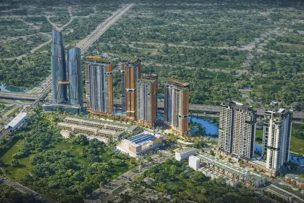 ONE ERA nằm trong khu vực đô thị hóa cao, với mật độ dân cư đông đúc và hệ thống tiện ích phong phú