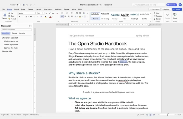 WordCraft – Phần mềm soạn thảo văn bản miễn phí, mã nguồn mở, thay thế Microsoft Word