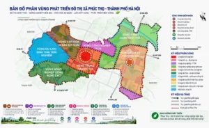 Quy hoạch chung xã Phúc Thọ (TP Hà Nội) đến năm 2045