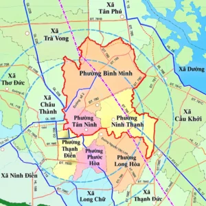 Quy hoạch chung đô thị Tân Ninh (Tây Ninh) đến năm 2050
