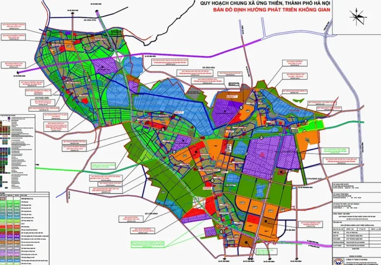Tài liệu Quy hoạch chung xã Ứng Thiên, TP Hà Nội